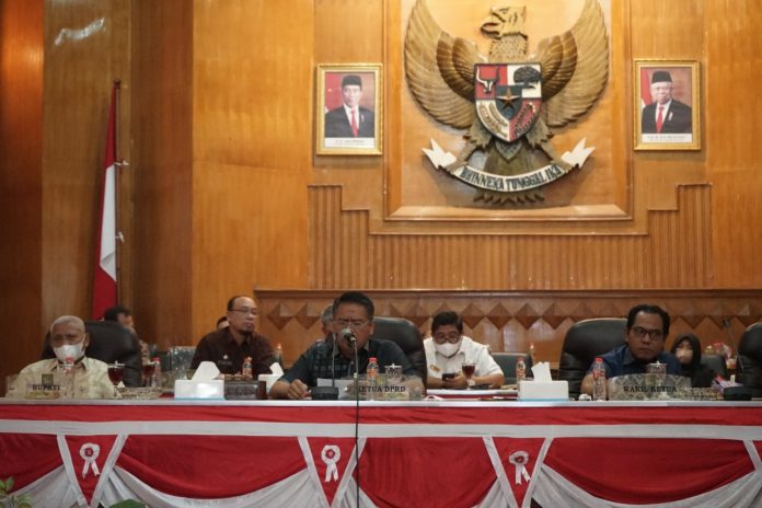 Keterangan foto: Ranperda Pertanggung jawaban Pelaksanaan APBD Kabupaten Asahan TA 2021 (dok.istimewa)