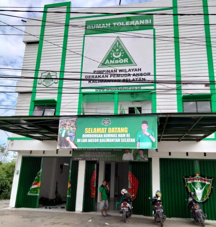 Sekretariat GP Ansor wilayah Banjarmasin